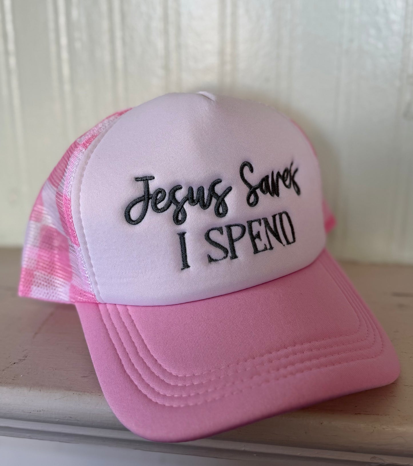RTS // Jesus Saves I Spend Hat //