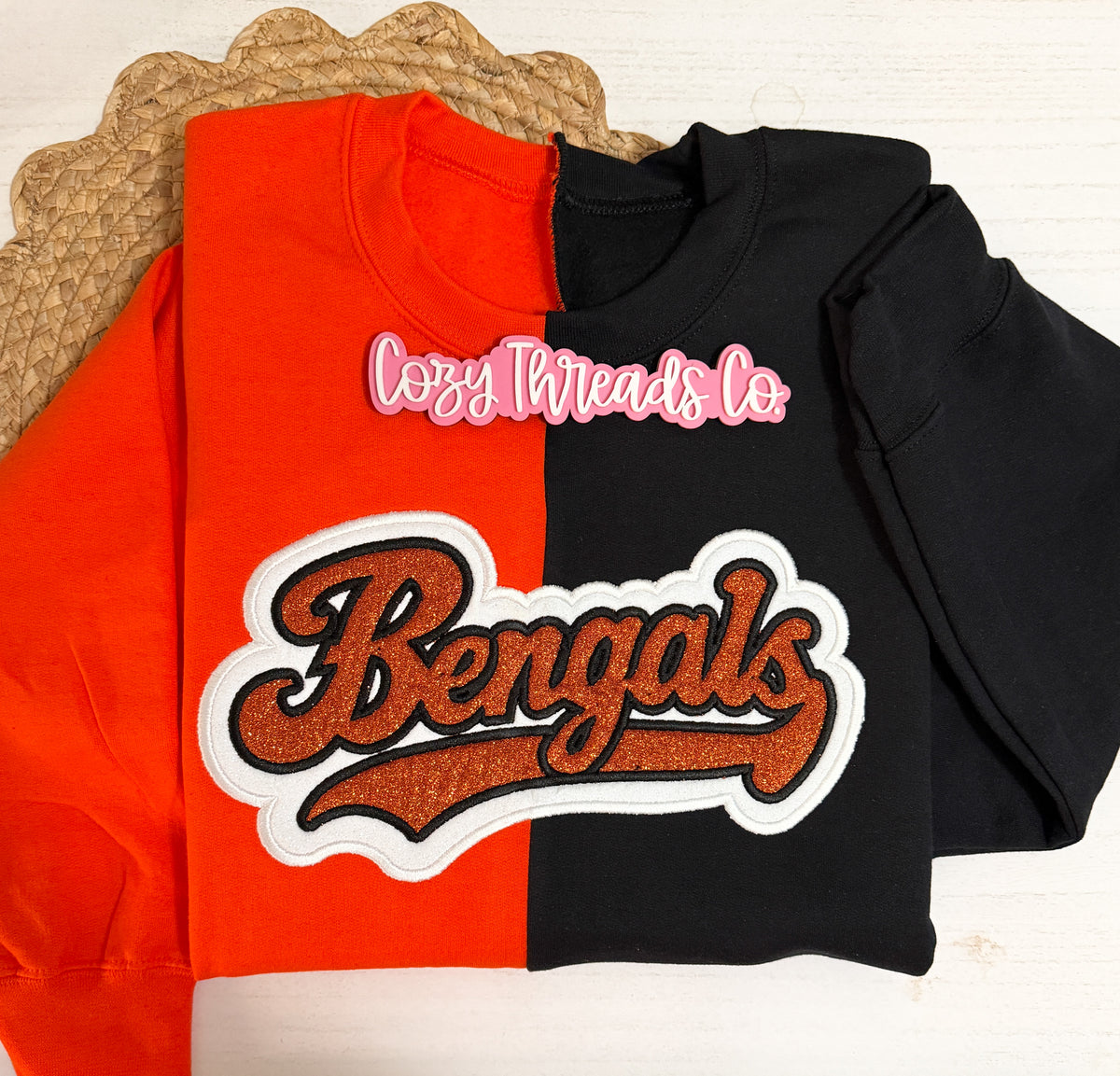 Bengals Spilt Crewneck