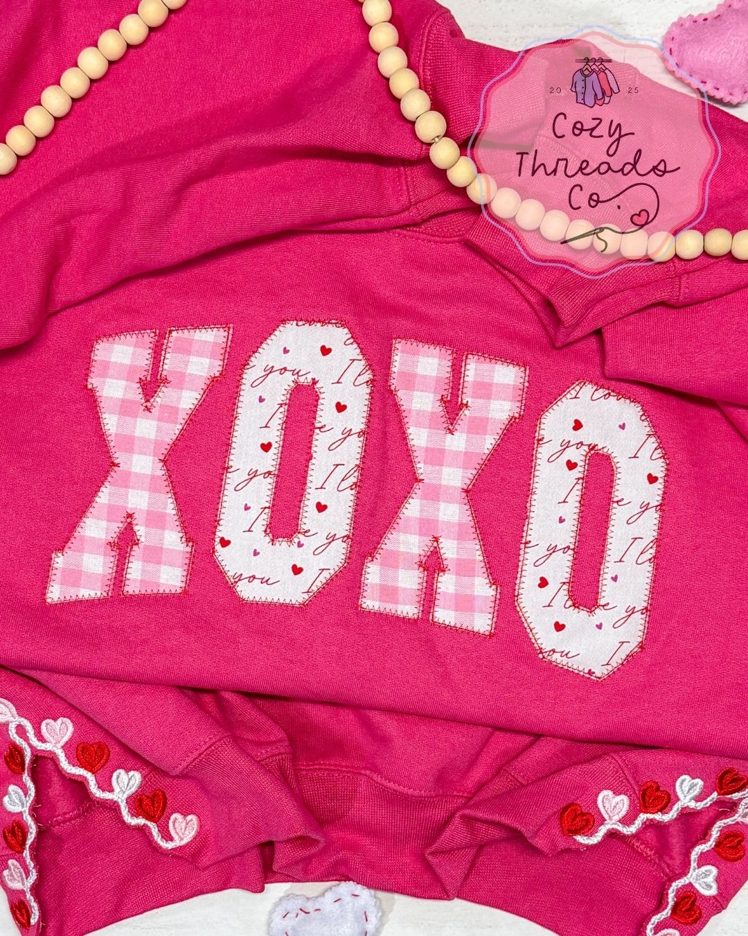 Valentine's Day XOXO'S with heart sides! 💋