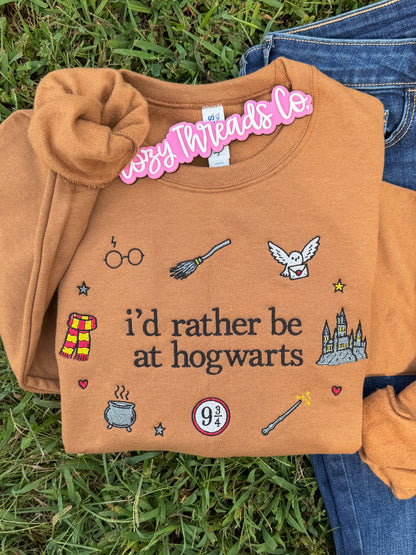I’d rather be in Hogwarts