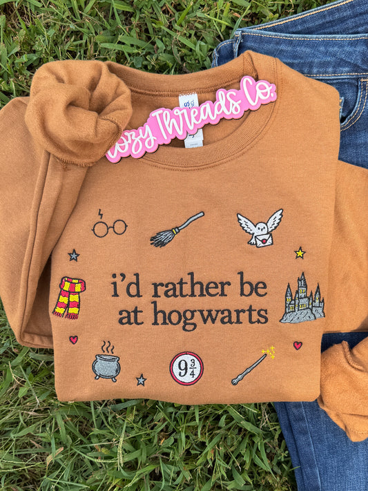 I’d rather be in Hogwarts