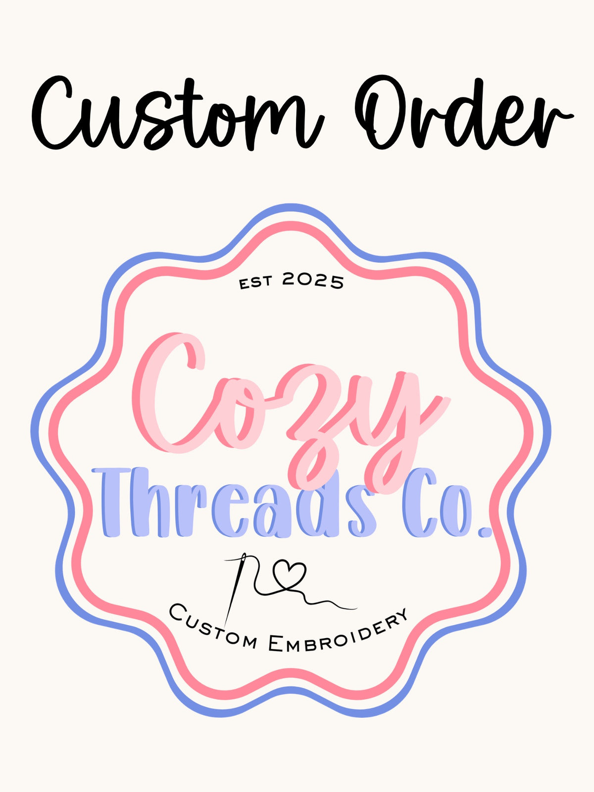 Special Order – Embroidered Crewneck