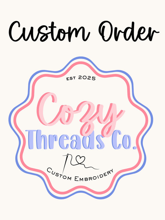 Special Order – Embroidered Crewneck