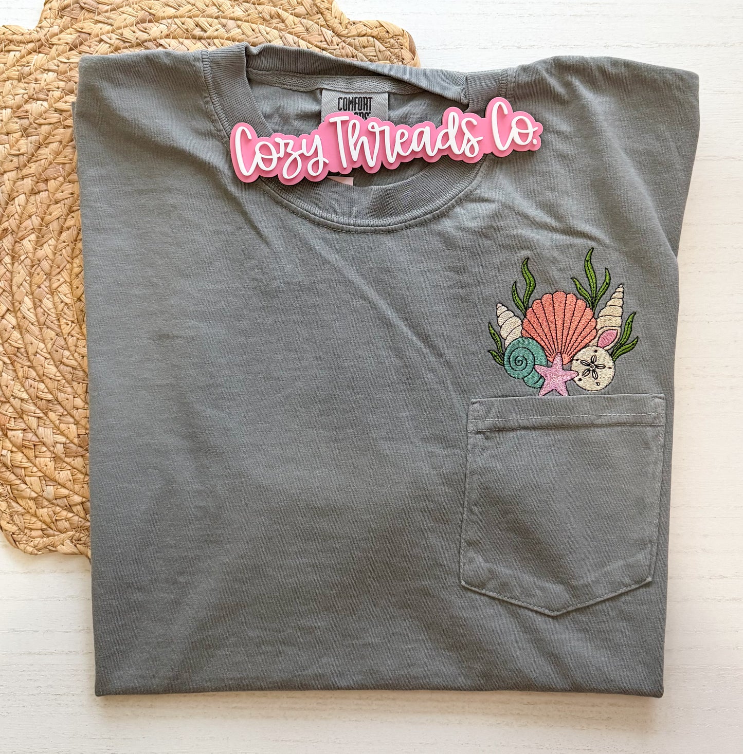Shell Pocket Tee