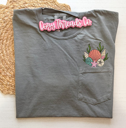 Shell Pocket Tee