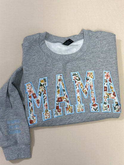 ✨Your Name✨ Personalized Crewneck - Names on sleeves