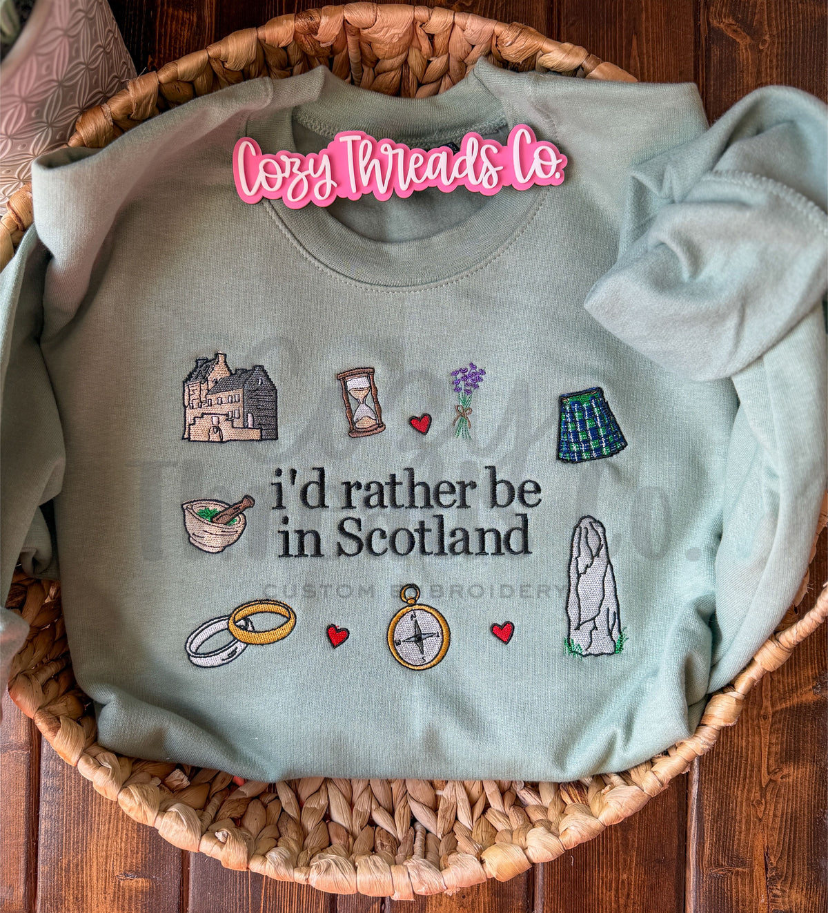 I’d rather be in Scotland- Outlander