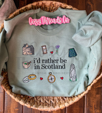 I’d rather be in Scotland- Outlander