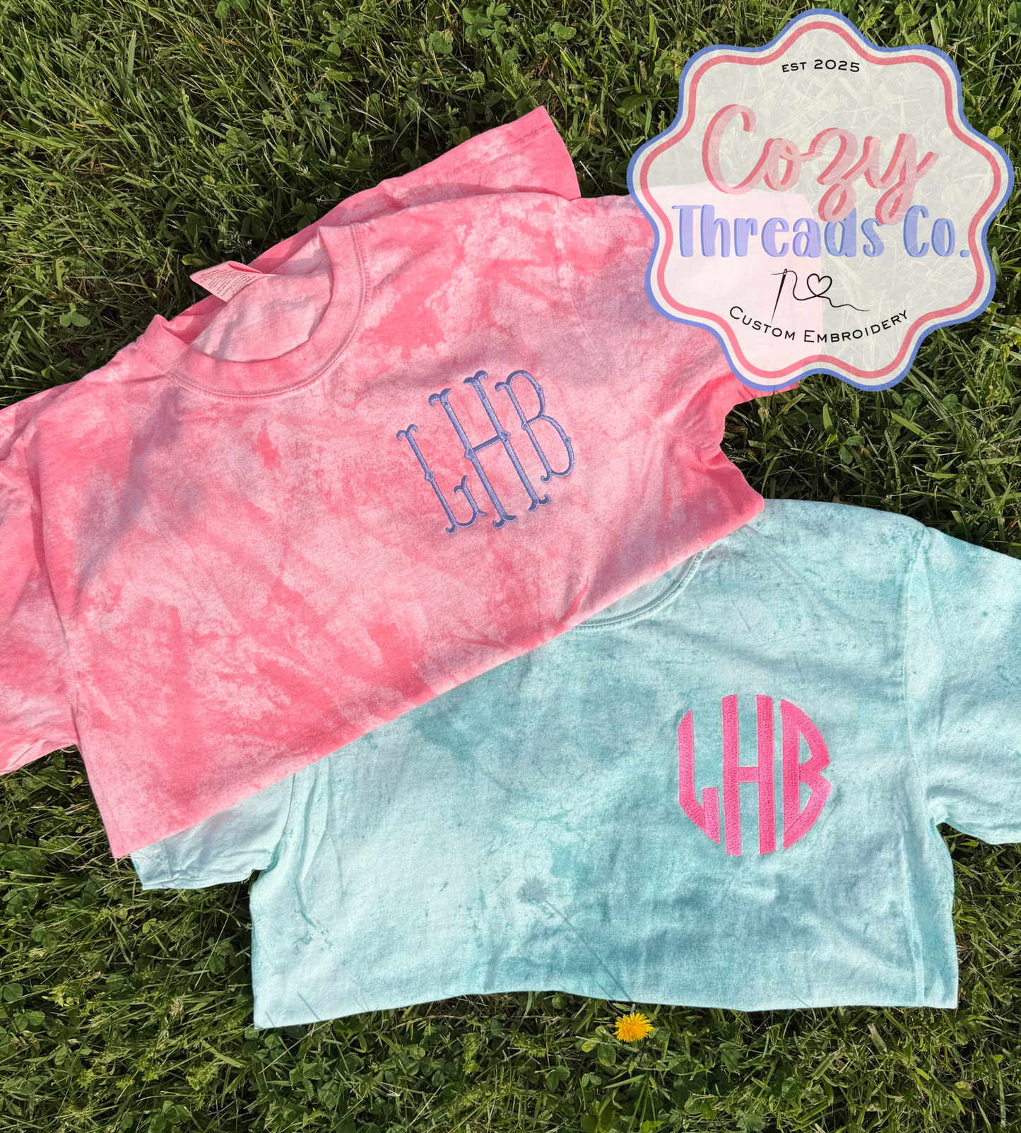 Colorblast Monogram Tee