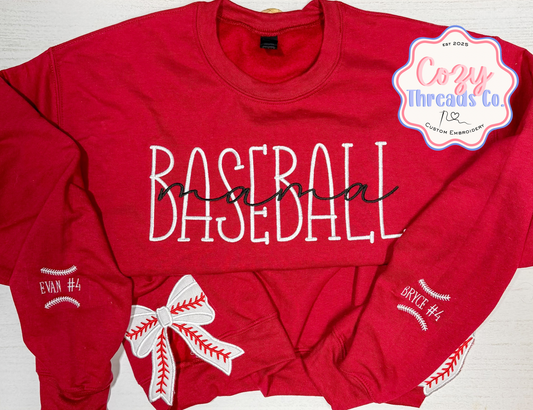 Baseball Mama Crewneck